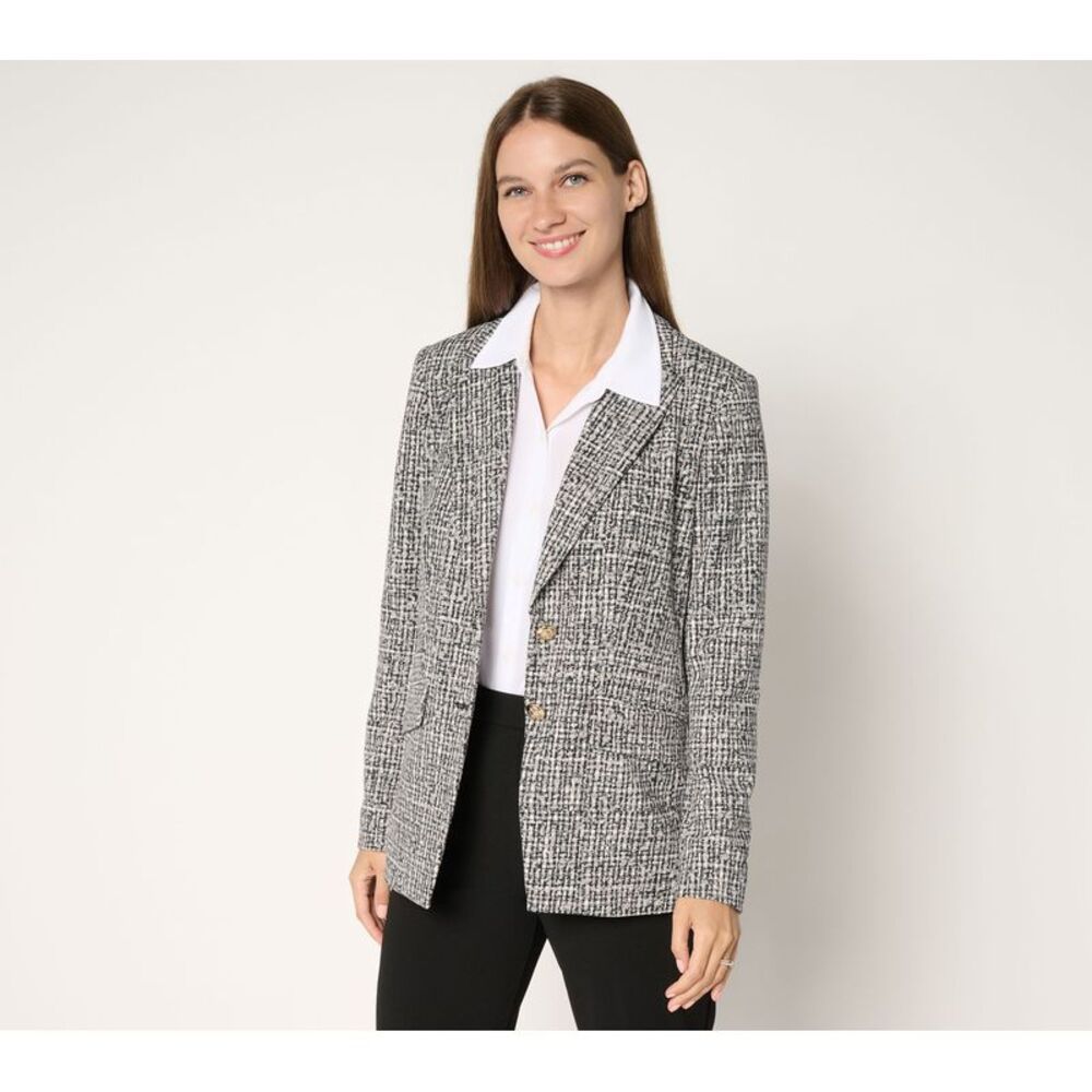 SUNNYLiFE Women's Jacket Sz 2XS (XXS) Luxe Crepe Medium Grey Heather